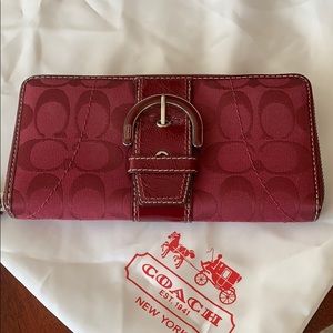 Coach Signature Collection Wallet
